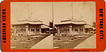 [24 Stereographic Views of Mineral Springs Pavillion, Central Park, New York], Various, American, Albumen silver prints
