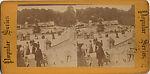 [68 Stereographic Views of Bethesda Fountain: Distant Views, Central Park, New York], Various, American, Albumen silver prints