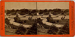 [68 Stereographic Views of Bethesda Fountain: Distant Views, Central Park, New York], Various, American, Albumen silver prints
