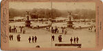 [68 Stereographic Views of Bethesda Fountain: Distant Views, Central Park, New York], Various, American, Albumen silver prints