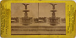 [33 Stereographic Views of Bethesda Fountain: Close-up, Central Park, New York], Various, American, Albumen silver prints