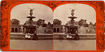 [33 Stereographic Views of Bethesda Fountain: Close-up, Central Park, New York], Various, American, Albumen silver prints