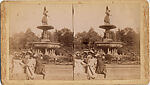 [33 Stereographic Views of Bethesda Fountain: Close-up, Central Park, New York], Various, American, Albumen silver prints