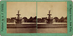 [33 Stereographic Views of Bethesda Fountain: Close-up, Central Park, New York], Various, American, Albumen silver prints