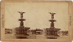 [33 Stereographic Views of Bethesda Fountain: Close-up, Central Park, New York], Various, American, Albumen silver prints