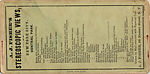 [33 Stereographic Views of Bethesda Fountain: Close-up, Central Park, New York], Various, American, Albumen silver prints