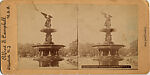 [33 Stereographic Views of Bethesda Fountain: Close-up, Central Park, New York], Various, American, Albumen silver prints
