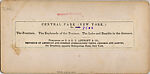 [65 Stereographic Views of Various Fountains, Central Park, New York], Various, American, Albumen silver prints