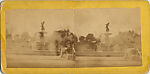 [65 Stereographic Views of Various Fountains, Central Park, New York], Various, American, Albumen silver prints