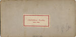 [75 Stereographic Views of the Esplanade, Central Park, New York], Various, American, Albumen silver prints