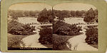 [46 Stereographic Views of Boat Landings and Boat Houses Near Bethesda Fountain, Central Park, New York], Various, American, Albumen silver prints