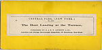 [46 Stereographic Views of Boat Landings and Boat Houses Near Bethesda Fountain, Central Park, New York], Various, American, Albumen silver prints