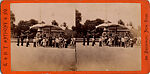 [46 Stereographic Views of Boat Landings and Boat Houses Near Bethesda Fountain, Central Park, New York], Various, American, Albumen silver prints