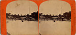 [46 Stereographic Views of Boat Landings and Boat Houses Near Bethesda Fountain, Central Park, New York], Various, American, Albumen silver prints