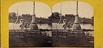 [46 Stereographic Views of Boat Landings and Boat Houses Near Bethesda Fountain, Central Park, New York], Various, American, Albumen silver prints