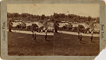 [46 Stereographic Views of Boat Landings and Boat Houses Near Bethesda Fountain, Central Park, New York], Various, American, Albumen silver prints