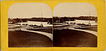 [46 Stereographic Views of Boat Landings and Boat Houses Near Bethesda Fountain, Central Park, New York], Various, American, Albumen silver prints