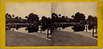 [46 Stereographic Views of Boat Landings and Boat Houses Near Bethesda Fountain, Central Park, New York], Various, American, Albumen silver prints