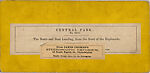 [46 Stereographic Views of Boat Landings and Boat Houses Near Bethesda Fountain, Central Park, New York], Various, American, Albumen silver prints