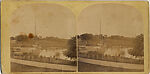 [46 Stereographic Views of Boat Landings and Boat Houses Near Bethesda Fountain, Central Park, New York], Various, American, Albumen silver prints