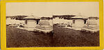 [46 Stereographic Views of Boat Landings and Boat Houses Near Bethesda Fountain, Central Park, New York], Various, American, Albumen silver prints