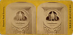 [16 Stereographic Views of Terrace Designs: Close-Up, Central Park, New York], Various, American, Albumen silver prints