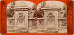 [16 Stereographic Views of Terrace Designs: Close-Up, Central Park, New York], Various, American, Albumen silver prints