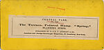 [16 Stereographic Views of Terrace Designs: Close-Up, Central Park, New York], Various, American, Albumen silver prints