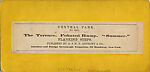 [16 Stereographic Views of Terrace Designs: Close-Up, Central Park, New York], Various, American, Albumen silver prints