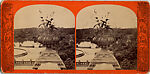 [15 Stereographic Views of Terrace Flower Vases, Central Park, New York], Various, American, Albumen silver prints