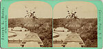 [15 Stereographic Views of Terrace Flower Vases, Central Park, New York], Various, American, Albumen silver prints
