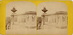 [15 Stereographic Views of Terrace Flower Vases, Central Park, New York], Various, American, Albumen silver prints