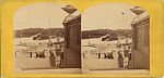 [15 Stereographic Views of Terrace Flower Vases, Central Park, New York], Various, American, Albumen silver prints