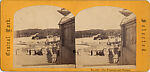 [15 Stereographic Views of Terrace Flower Vases, Central Park, New York], Various, American, Albumen silver prints