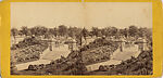 [52 Stereographic Views of Terrace Stairs, Central Park, New York], Various, American, Albumen silver prints