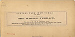 [52 Stereographic Views of Terrace Stairs, Central Park, New York], Various, American, Albumen silver prints