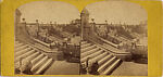 [52 Stereographic Views of Terrace Stairs, Central Park, New York], Various, American, Albumen silver prints