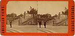 [52 Stereographic Views of Terrace Stairs, Central Park, New York], Various, American, Albumen silver prints