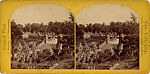 [52 Stereographic Views of Terrace Stairs, Central Park, New York], Various, American, Albumen silver prints