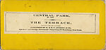 [52 Stereographic Views of Terrace Stairs, Central Park, New York], Various, American, Albumen silver prints