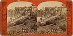 [52 Stereographic Views of Terrace Stairs, Central Park, New York], Various, American, Albumen silver prints