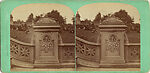 [80 Stereographic Views of Terrace Stonework:  Close-Up Sections and Distant Views, Central Park, New York], Various, American, Albumen silver prints
