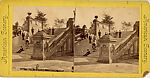 [80 Stereographic Views of Terrace Stonework:  Close-Up Sections and Distant Views, Central Park, New York], Various, American, Albumen silver prints