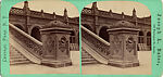 [80 Stereographic Views of Terrace Stonework:  Close-Up Sections and Distant Views, Central Park, New York], Various, American, Albumen silver prints