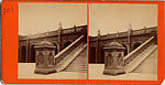 [80 Stereographic Views of Terrace Stonework:  Close-Up Sections and Distant Views, Central Park, New York], Various, American, Albumen silver prints