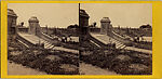 [80 Stereographic Views of Terrace Stonework:  Close-Up Sections and Distant Views, Central Park, New York], Various, American, Albumen silver prints