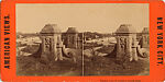 [80 Stereographic Views of Terrace Stonework:  Close-Up Sections and Distant Views, Central Park, New York], Various, American, Albumen silver prints
