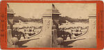 [80 Stereographic Views of Terrace Stonework:  Close-Up Sections and Distant Views, Central Park, New York], Various, American, Albumen silver prints