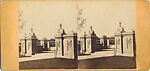 [80 Stereographic Views of Terrace Stonework:  Close-Up Sections and Distant Views, Central Park, New York], Various, American, Albumen silver prints