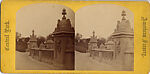 [80 Stereographic Views of Terrace Stonework:  Close-Up Sections and Distant Views, Central Park, New York], Various, American, Albumen silver prints